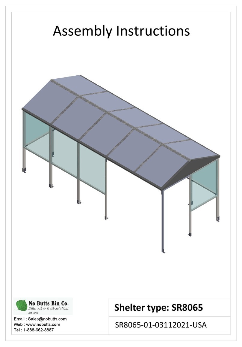 No Butts Bin SR8065 Assembly instructions