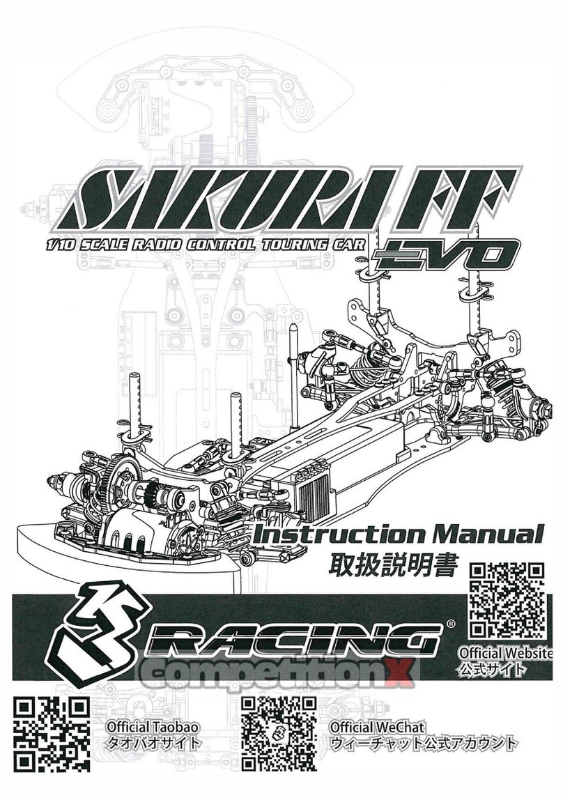 3Racing SAKURA FF EVO instruction manual