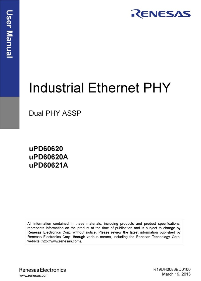 Renesas uPD60620 User manual