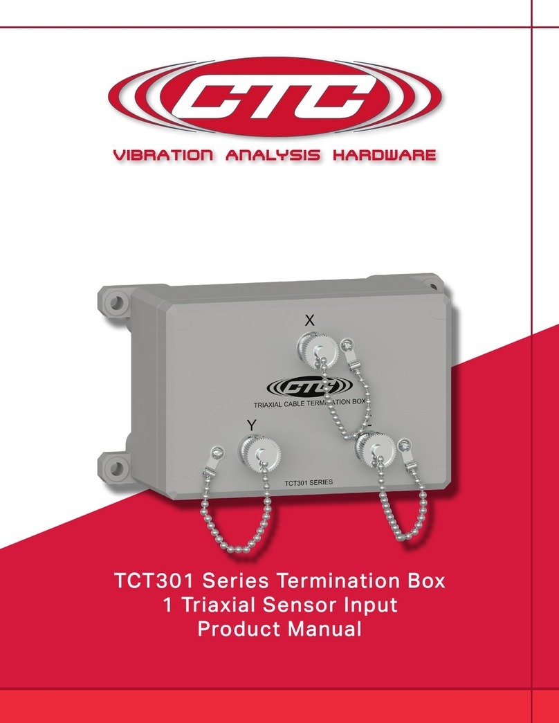 CTC Union TCT301 Series product manual