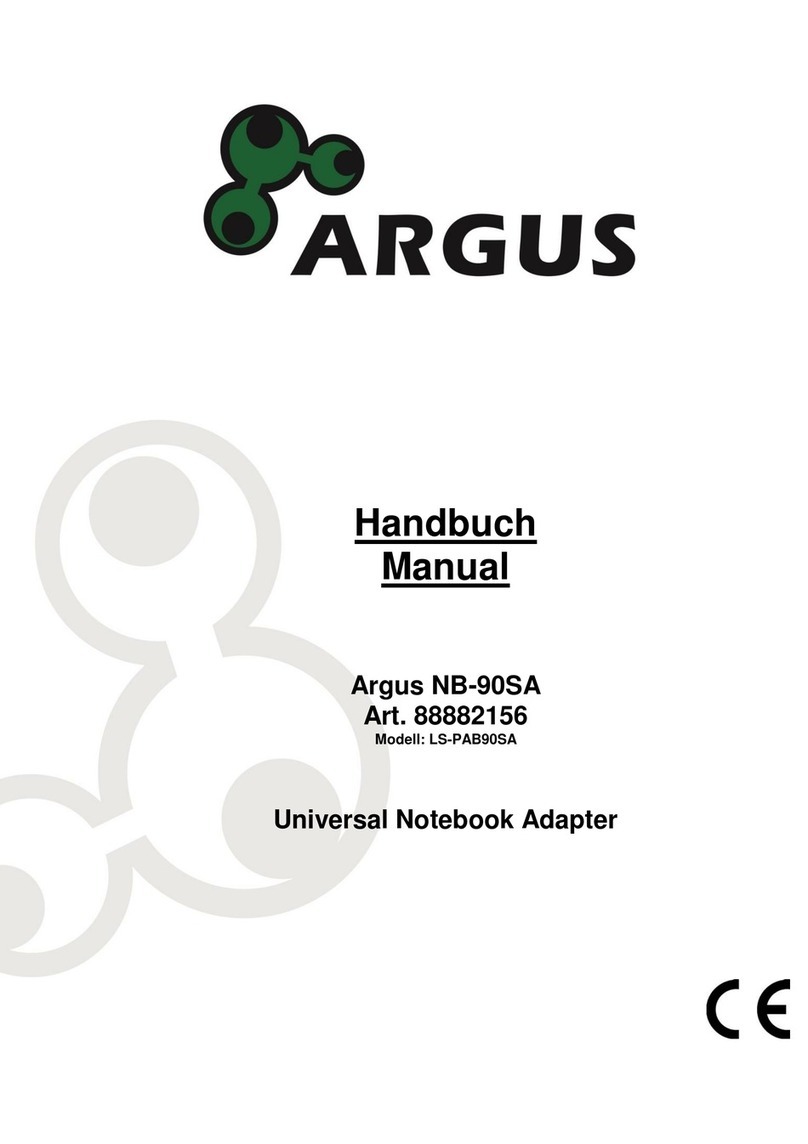 Intertech Argus NB-90SA manual