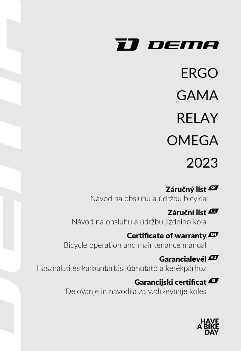 DEMA ERGO Operation and maintenance manual