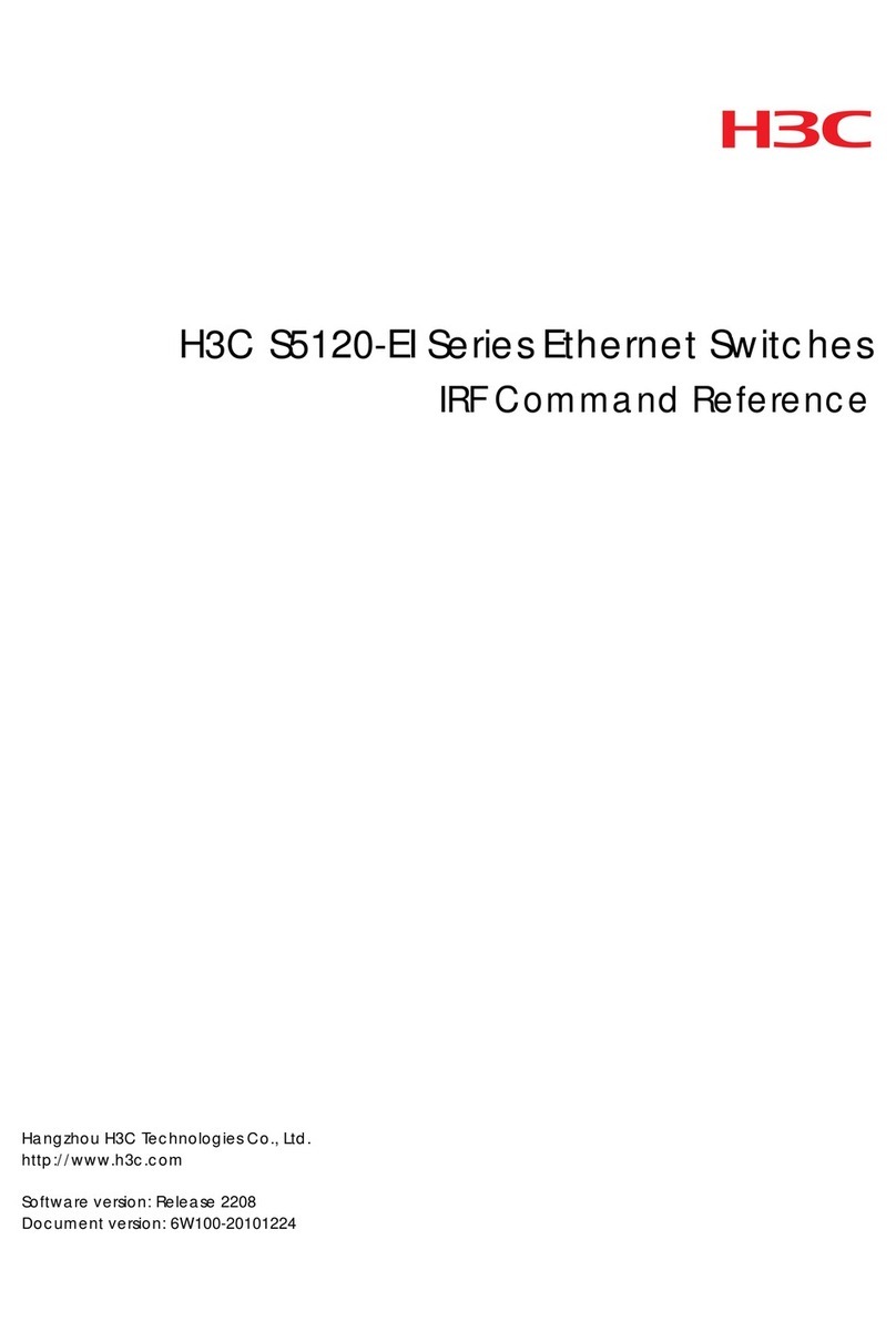 H3C S5120-EI Series IRF Command Reference