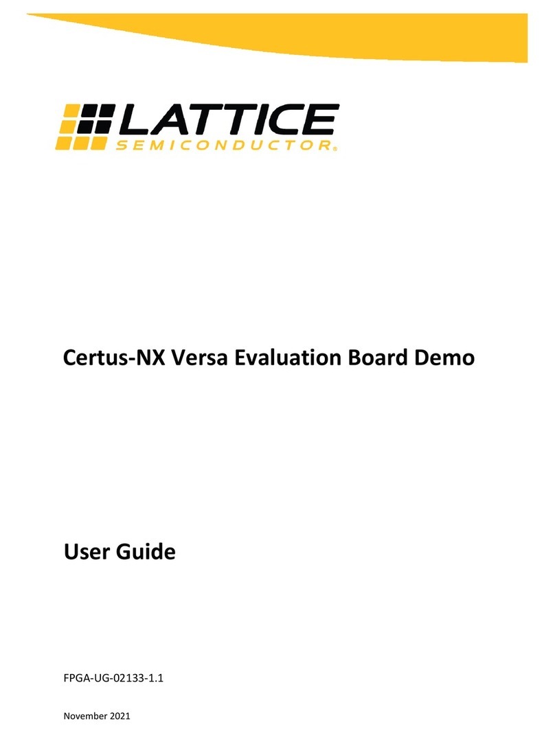 Lattice Certus-NX User manual