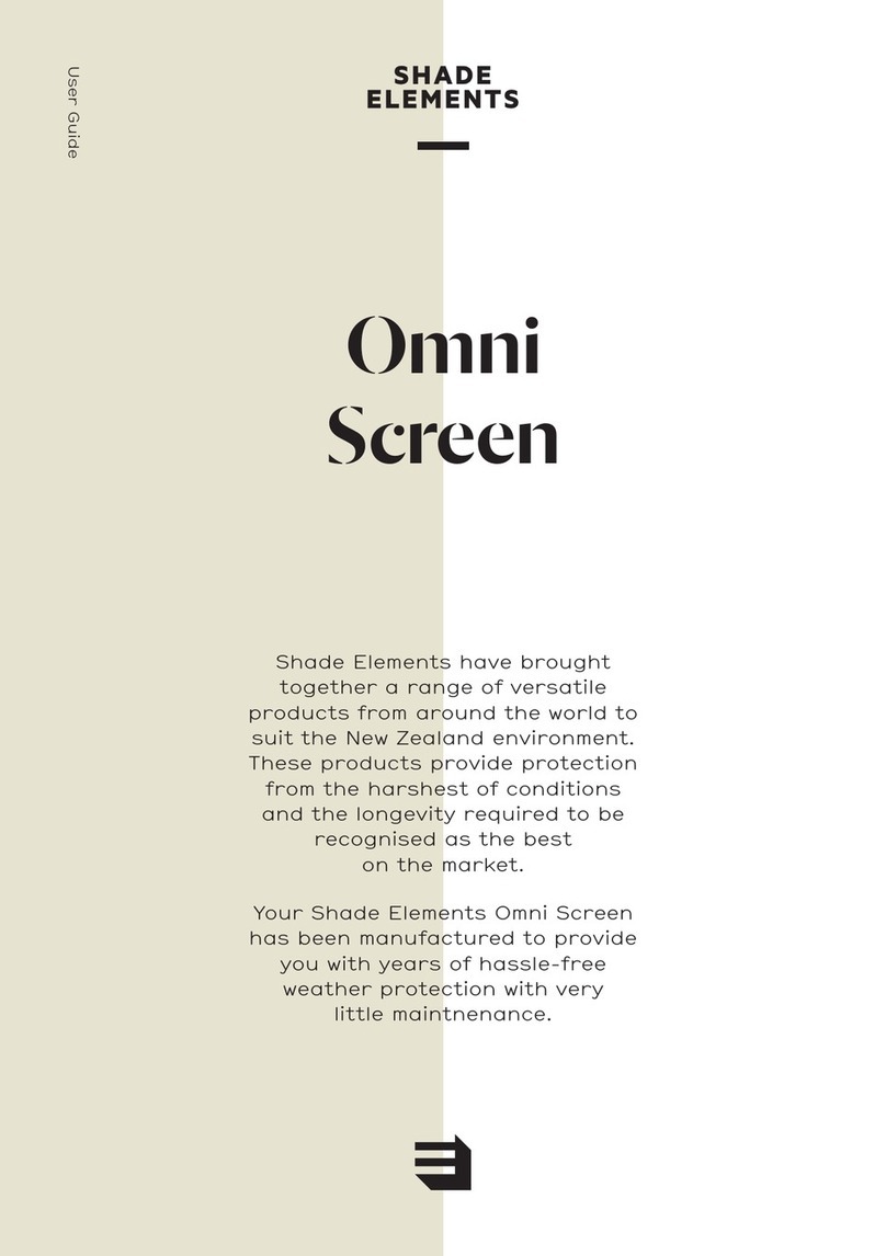 Shade Elements Omni Screen quick start guide