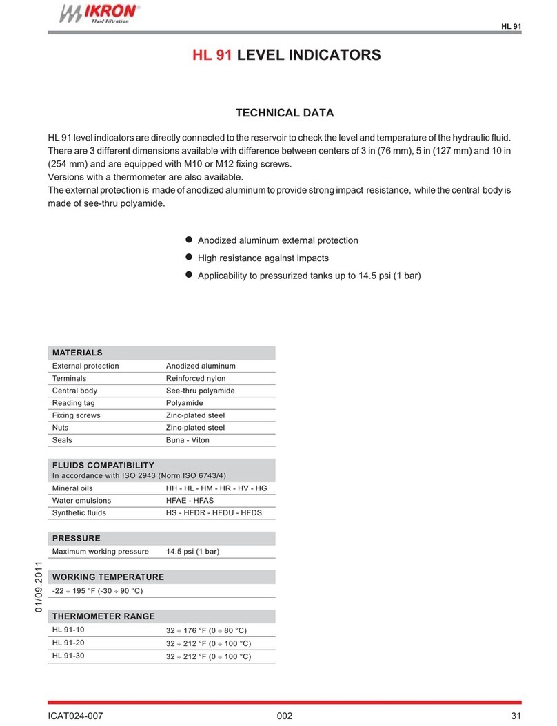 Mikron HL 91 User manual