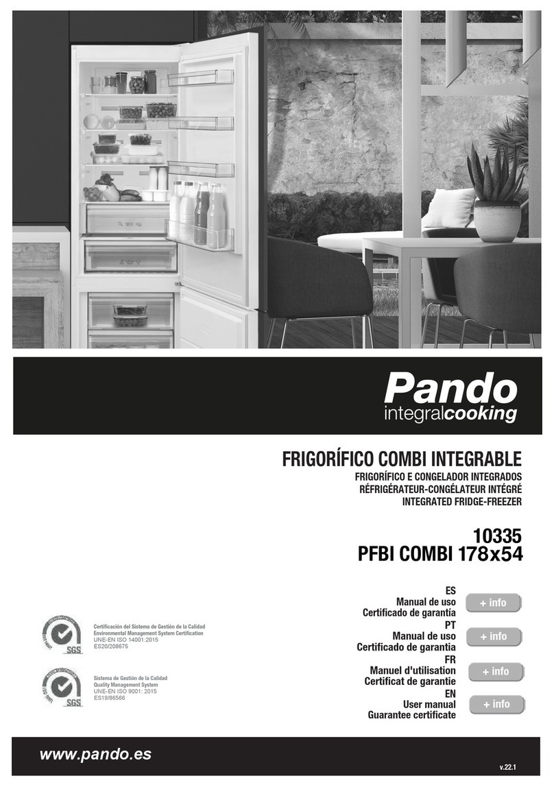 Pando PFBI COMBI 178x54 user manual