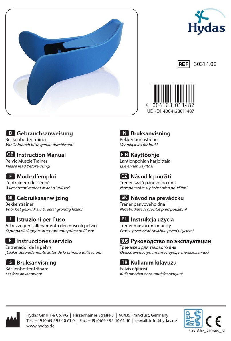 Hydas 3031.1.00 instruction manual