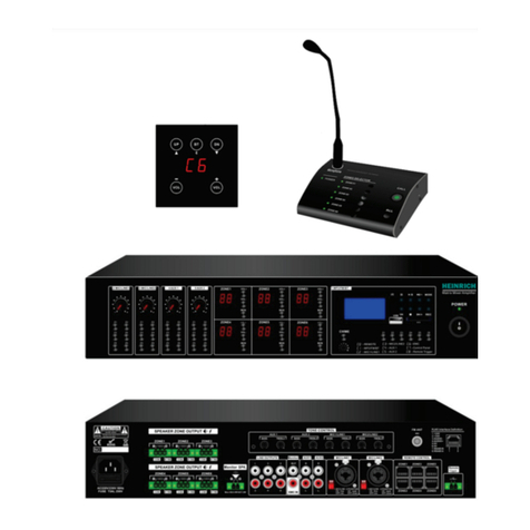 HEINRICH H6120M User manual