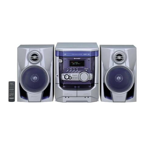 Sharp CD-XP200H Service manual