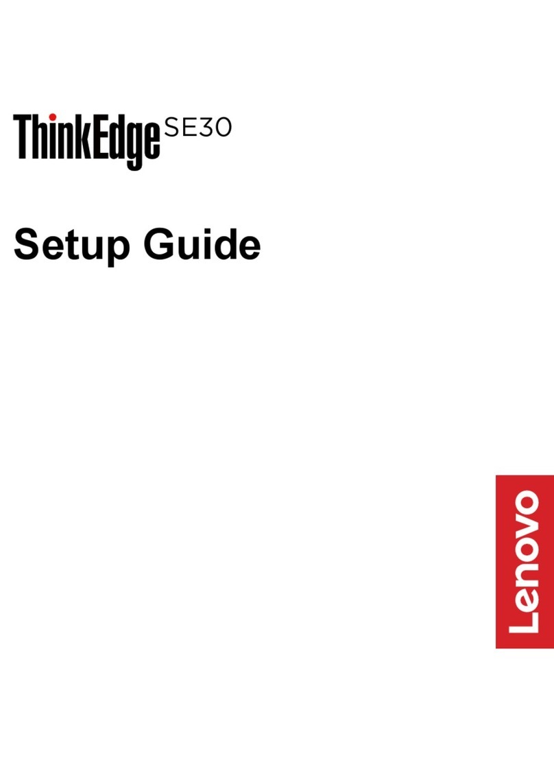 Lenovo ThinkEdge SE30 User manual