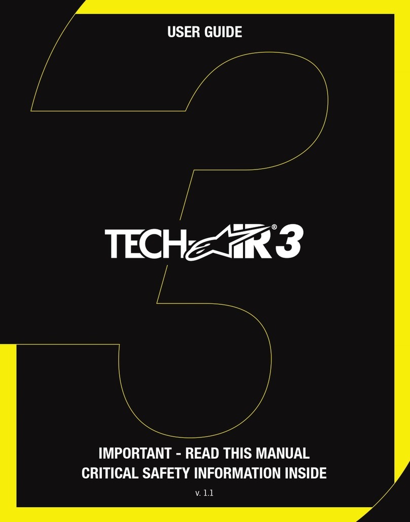 Alpinestars Stella Tech-Air 3 user guide