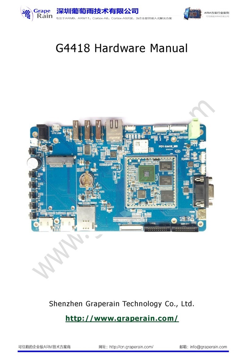 Graperain G4418 Hardware manual