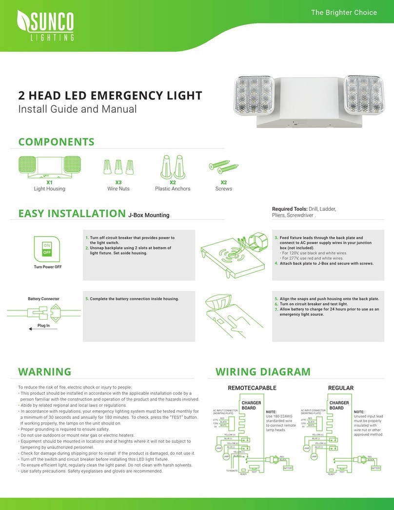 Sunco EM 2HFL-1PK User manual