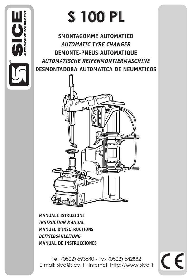 SICE S 100 PL instruction manual