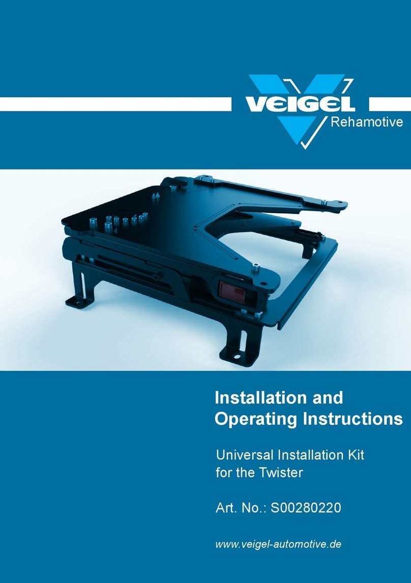 Veigel S00280220 Installation and operating instructions