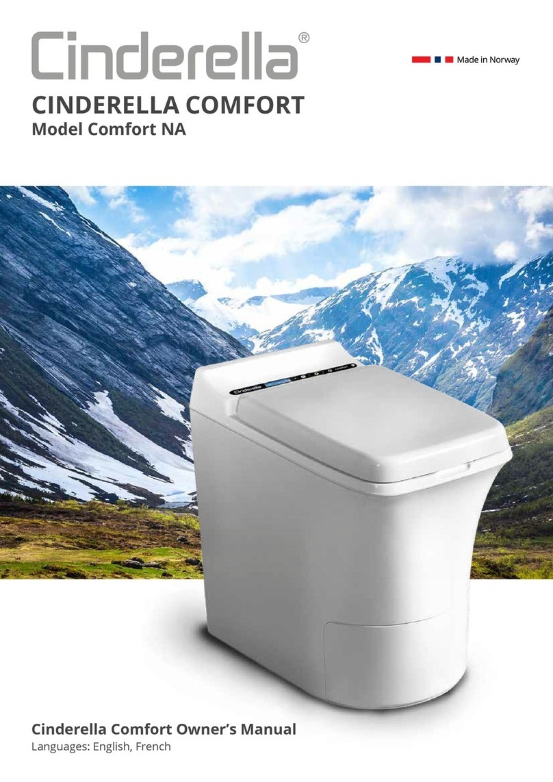 Cinderella Comfort NA owner's manual