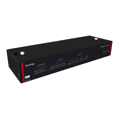 Biamp Impera Tango Assembly instructions