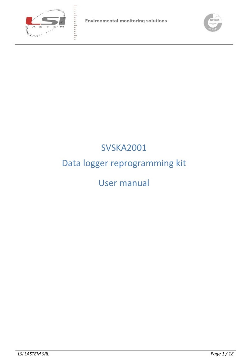 LSI LASTEM SVSKA2001 User manual