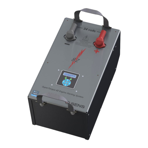 Sens SuperTorque 8Z Installation & operation manual