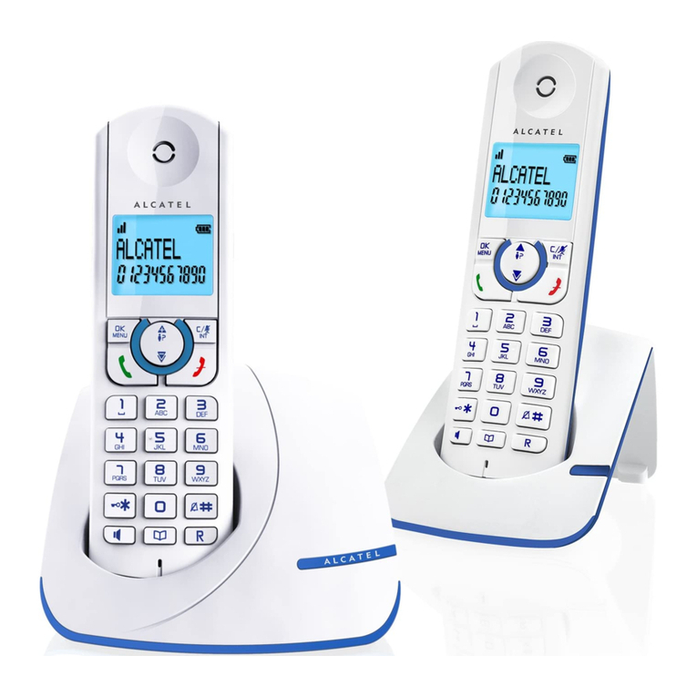 Alcatel F380-S TRIO User manual