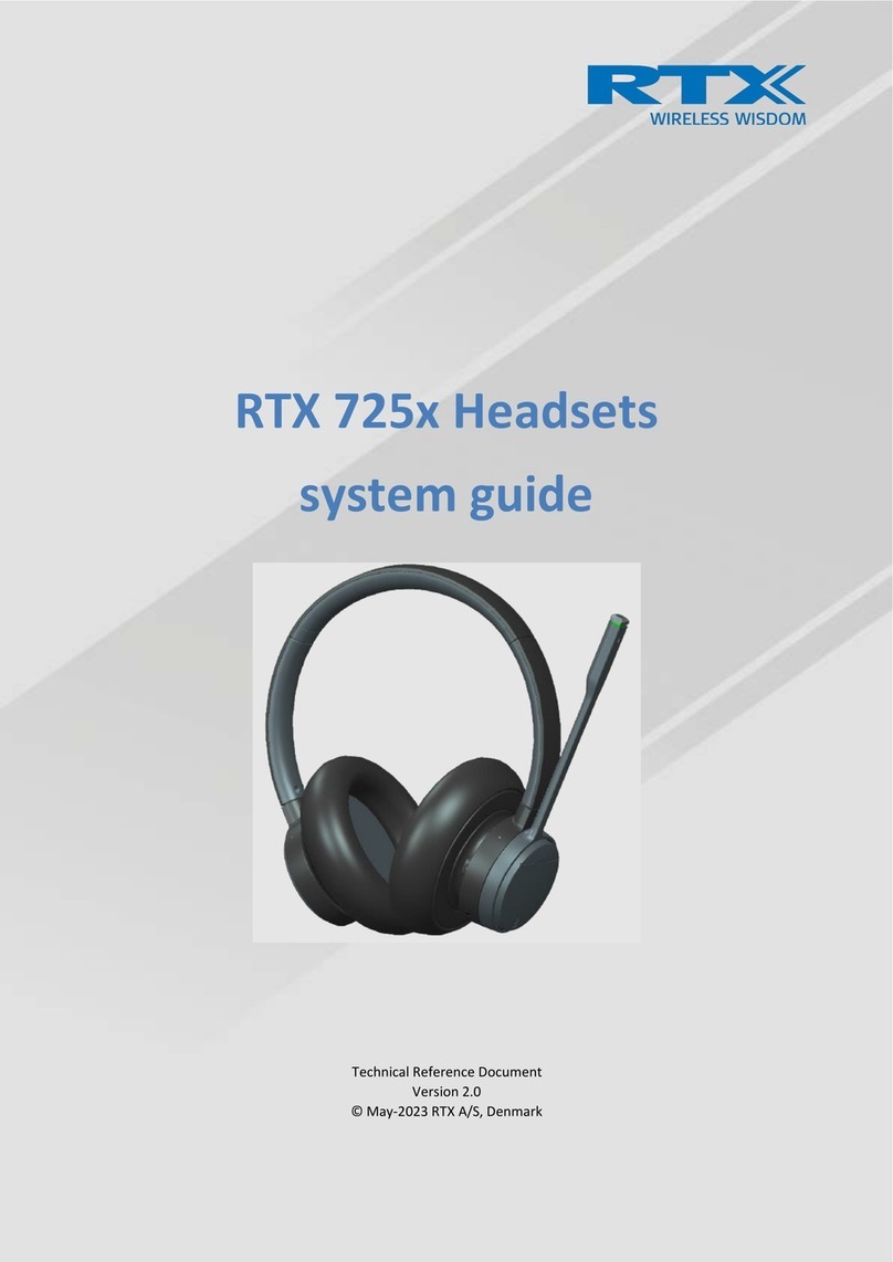 RTX 725 Series System guide