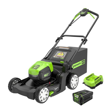 GreenWorks 2544302 User manual