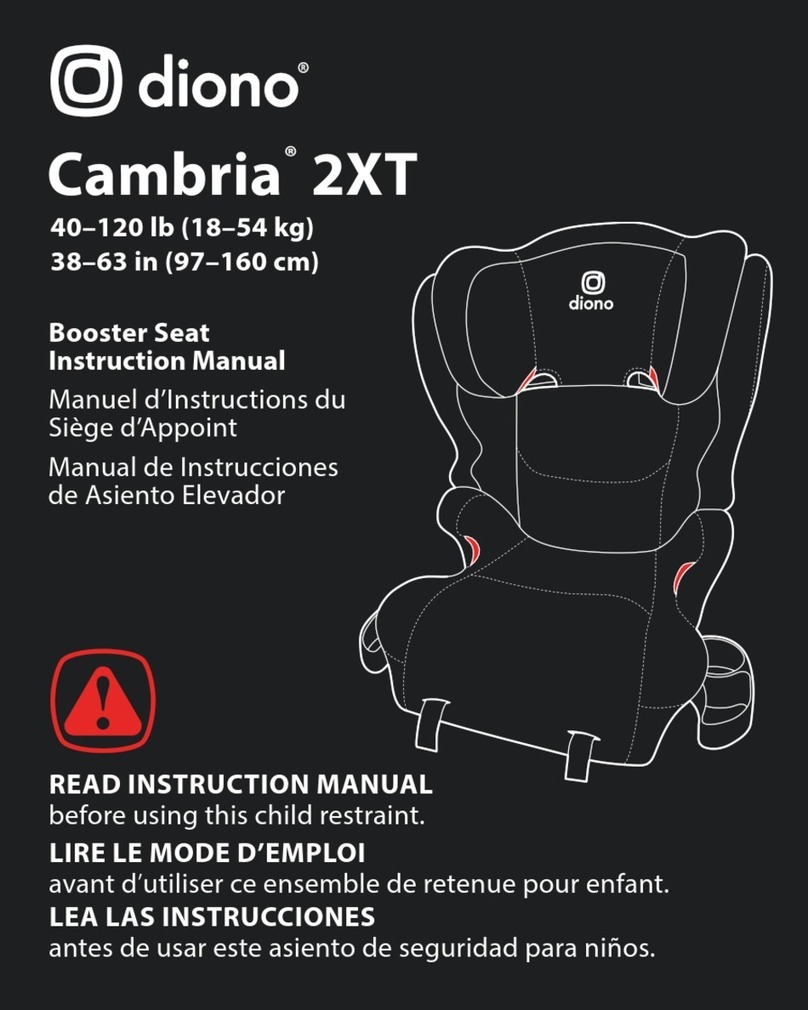 Diono Cambria 2XT instruction manual