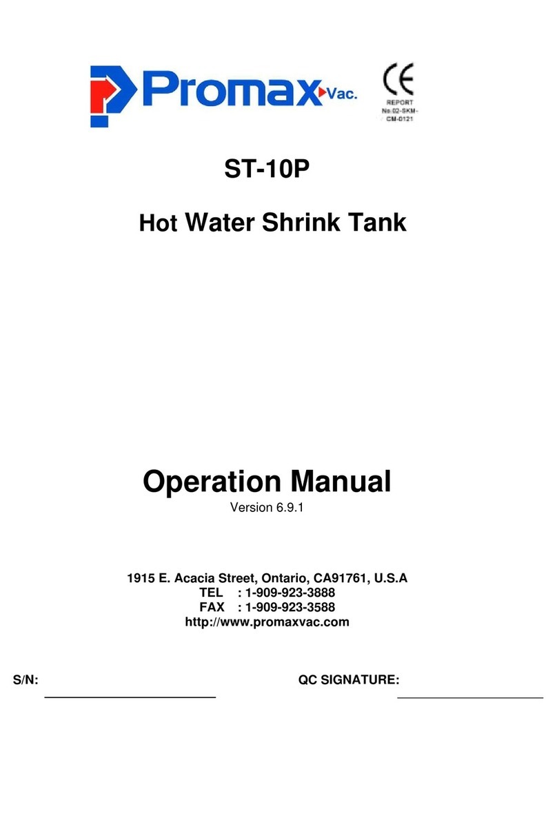 Promax ST-10P Operation manual