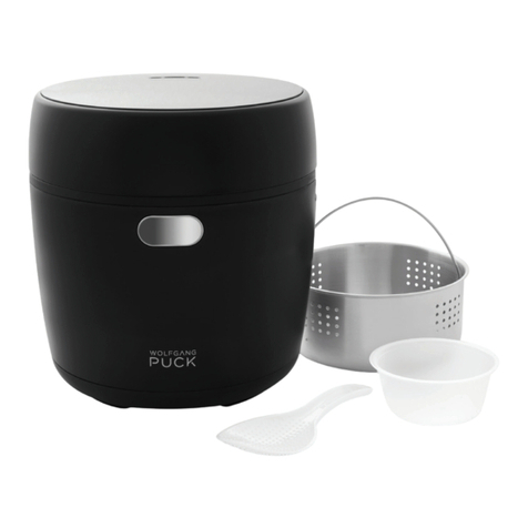 Wolfgang Puck SWPDRCLC03 Use and care