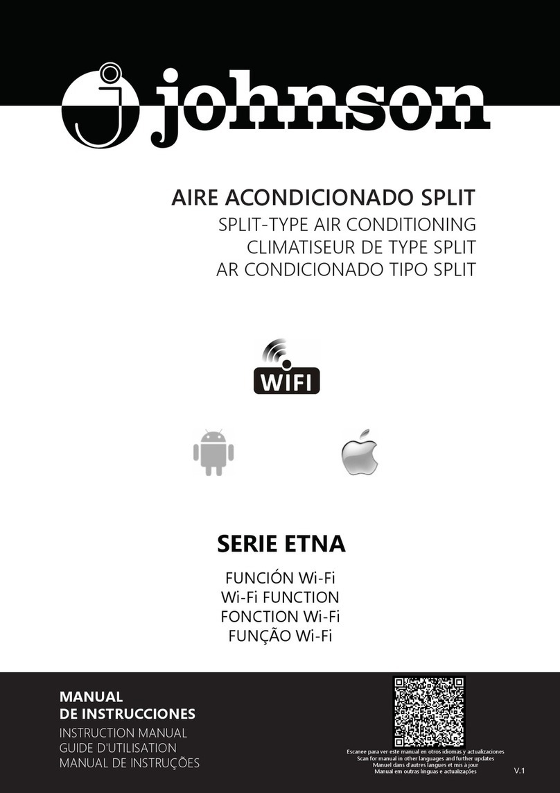 Johnson ETNA Series User manual Johnson ETNA Series User manual