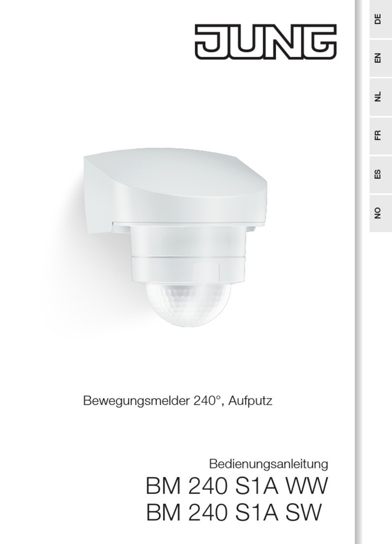 Jung BM 240 S1A WW instruction manual