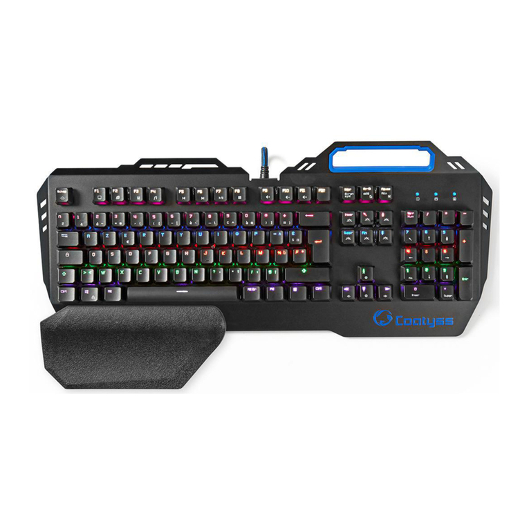 nedis GKBD400BKND user manual