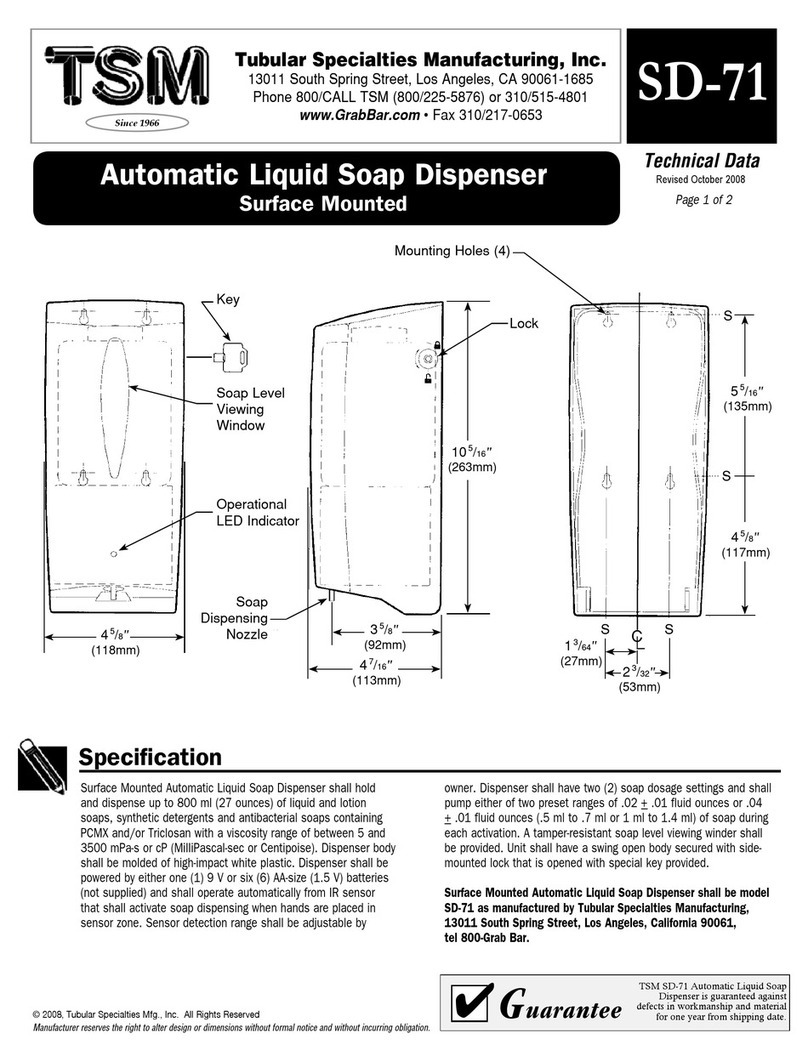 TSM SD-71 Technical data