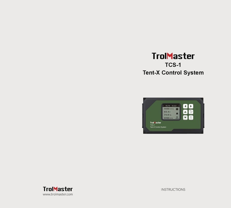 TrolMaster Tent-X instructions