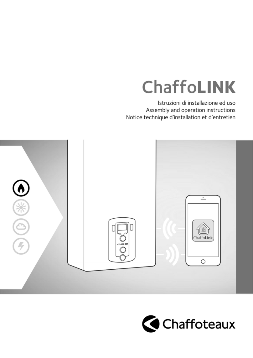 CHAFFOTEAUX ChaffoLINK Assembly and operation instructions