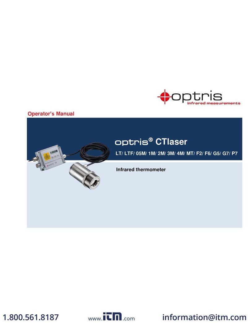 optris CTlaser LT User manual