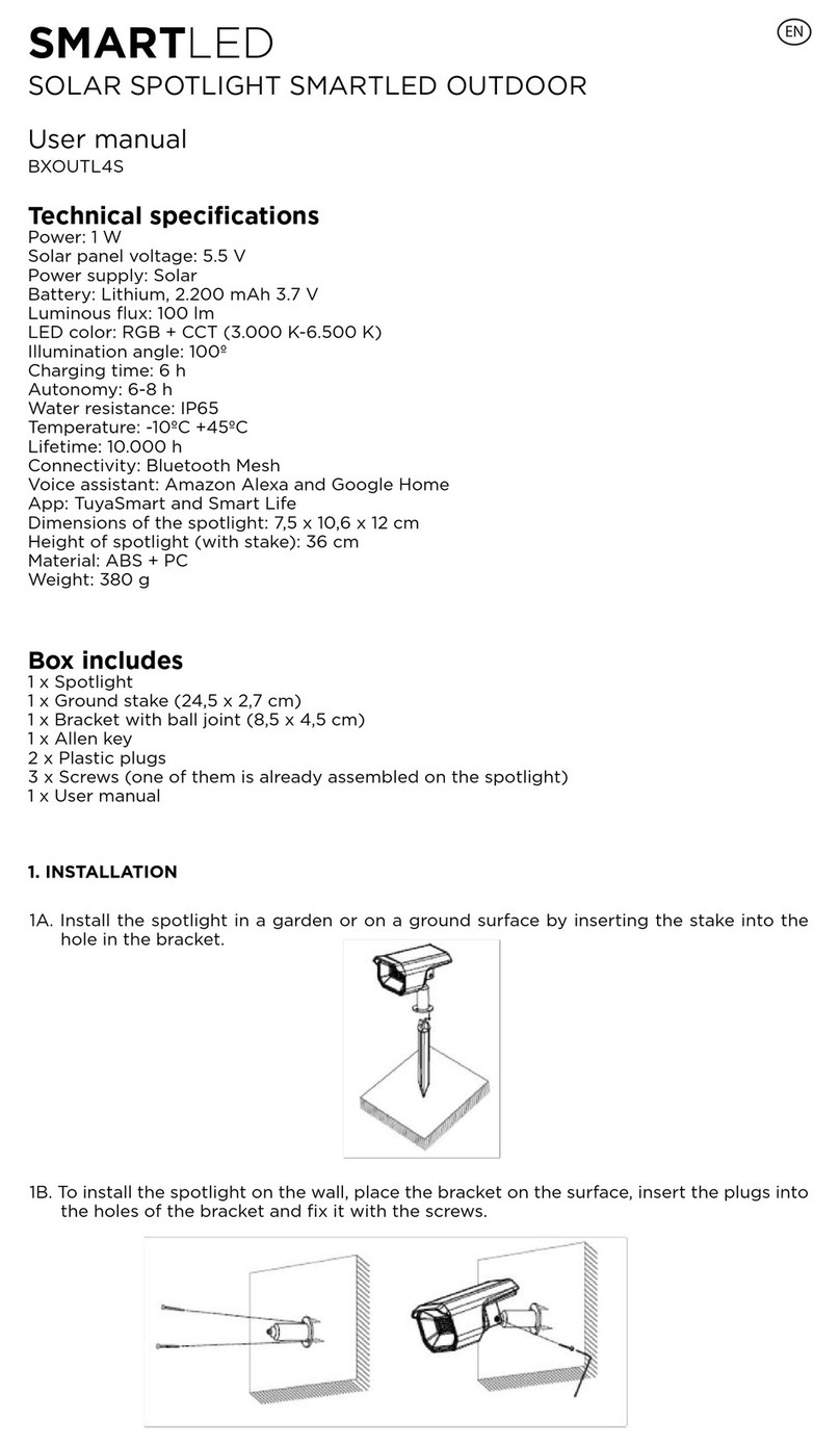 KSIX SMARTLED BXOUTL4S user manual