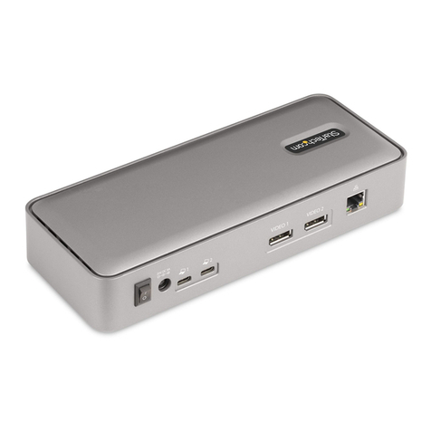 StarTech.com 129N-USBC-KVM-DOCK User manual StarTech.com 129N-USBC-KVM-DOCK User manual