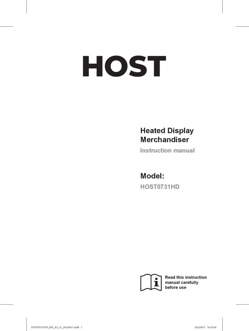Host HOST0731HD instruction manual