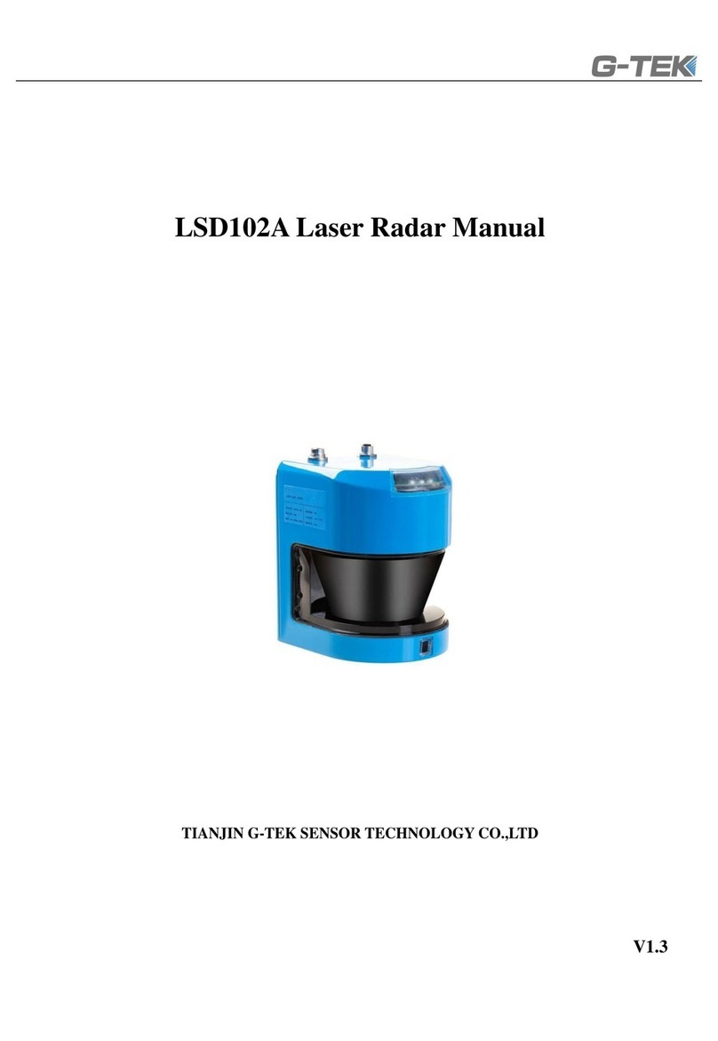 G-Tek LSD102A manual