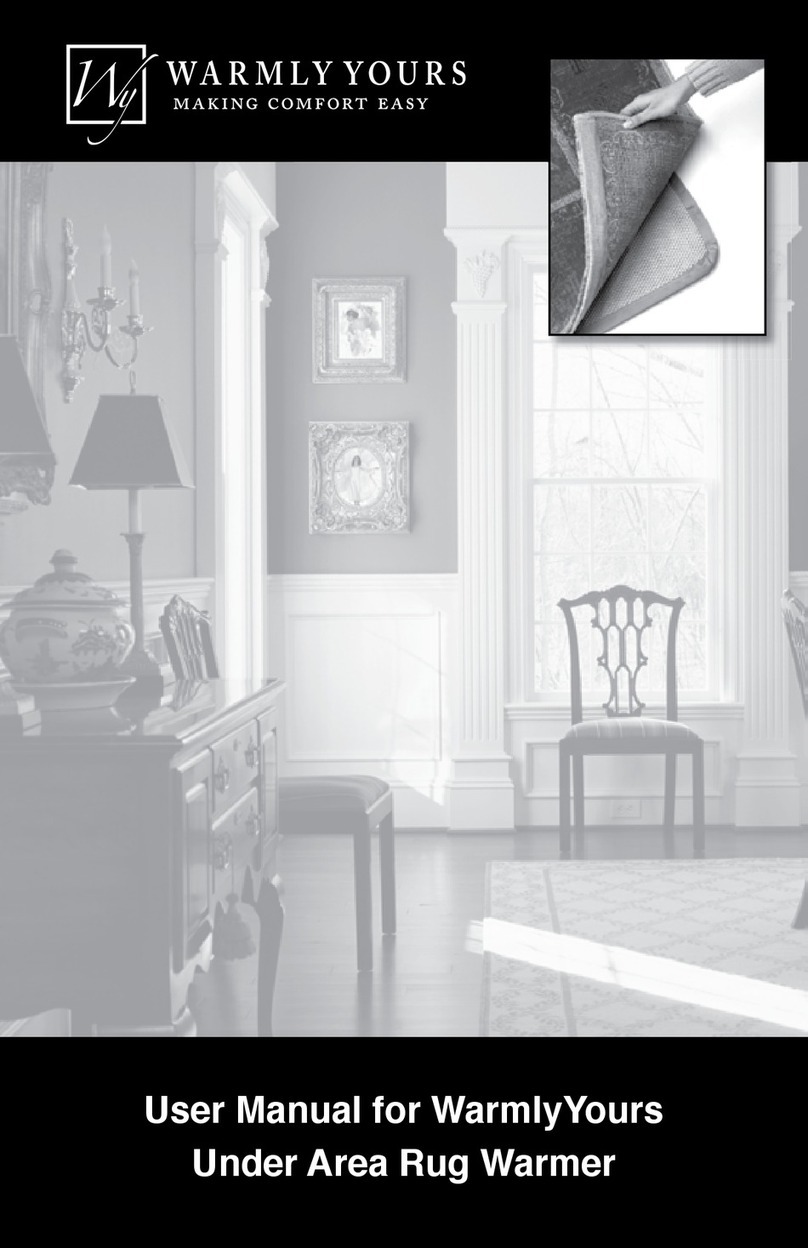 WarmlyYours CP-3646-120 user manual
