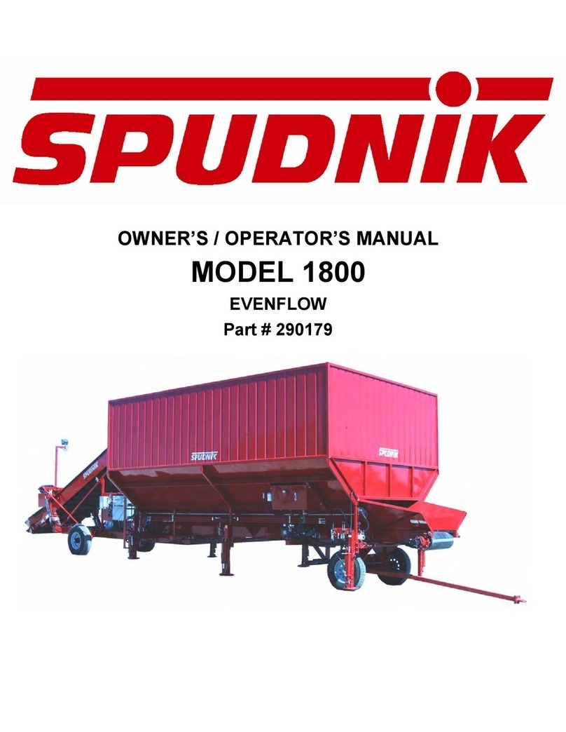 Spudnik EVENFLOW 1800 Owner's manual
