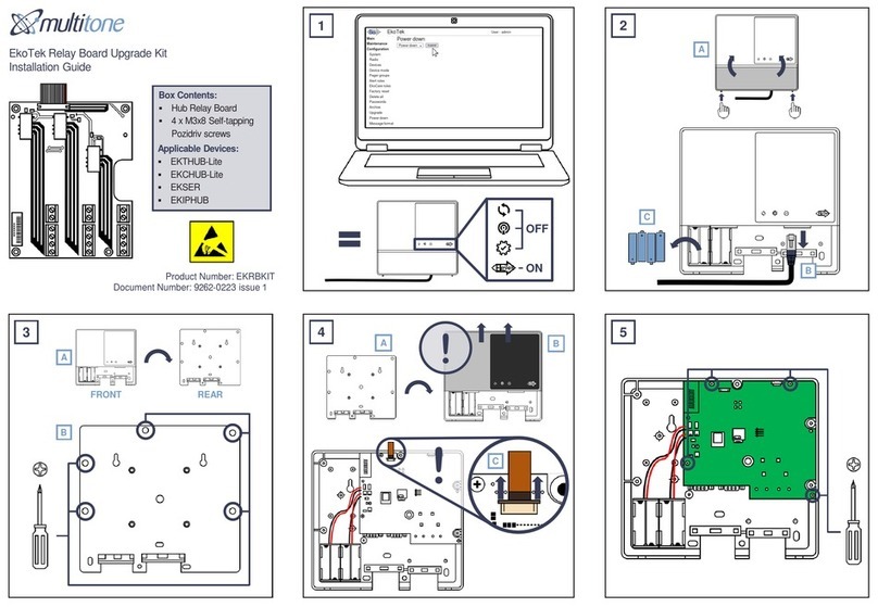 MultiOne EkoTek EKRBKIT installation guide MultiOne EkoTek EKRBKIT installation guide