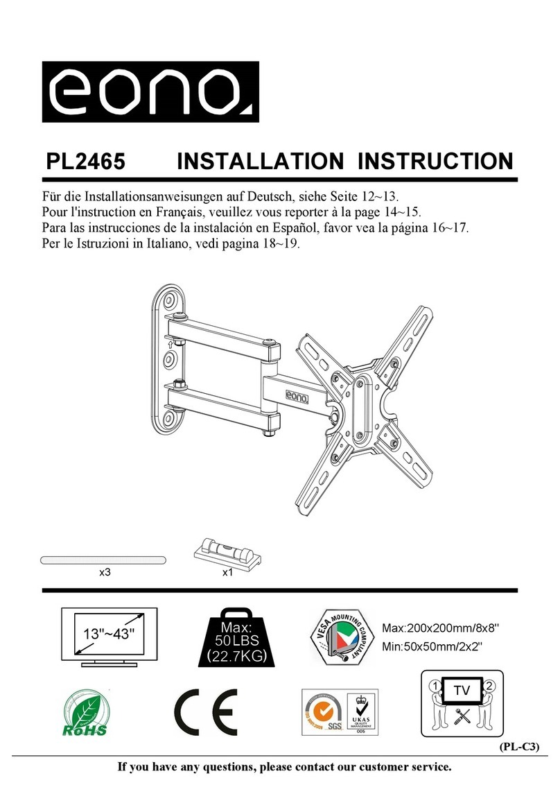 Eono PL2465 Installation instruction