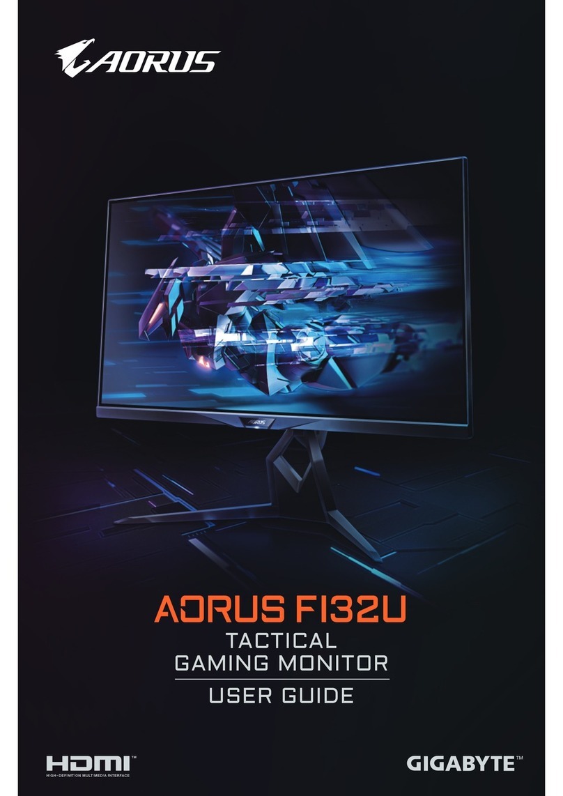 Gigabyte Aorus FI32U User manual
