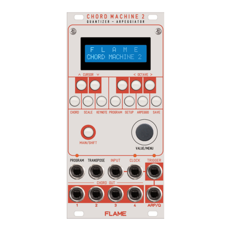 Flame CHORD MACHINE 2 User manual
