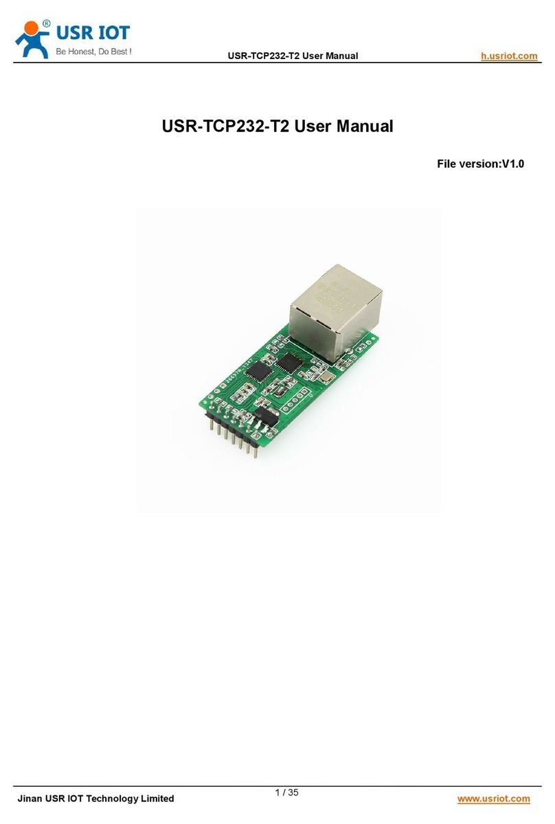 USR IOT USR-TCP232-T2 user manual