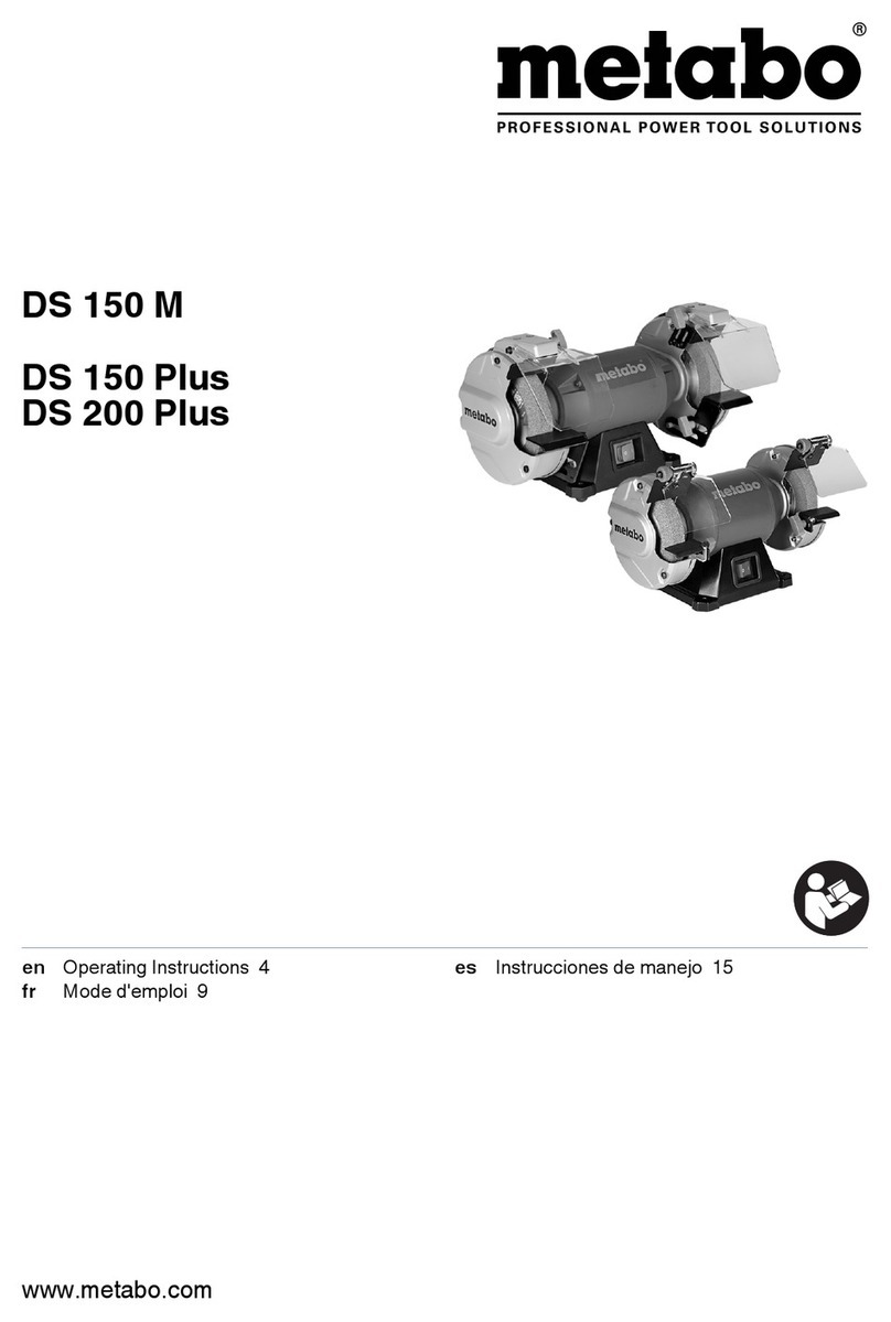 Metabo DS 150 M User manual