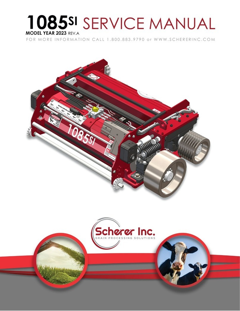 Scherer 1085SI Service manual